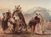 Francesco Hayez Zusammentreffen von Jakob und Esau Sweden oil painting artist